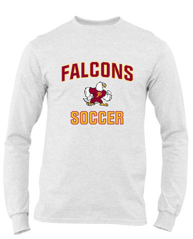 Prairie Falcons Soccer #1 Men's Premium LS T-Shirt