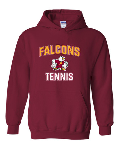 Prairie Falcons Tennis Men's Hoodie