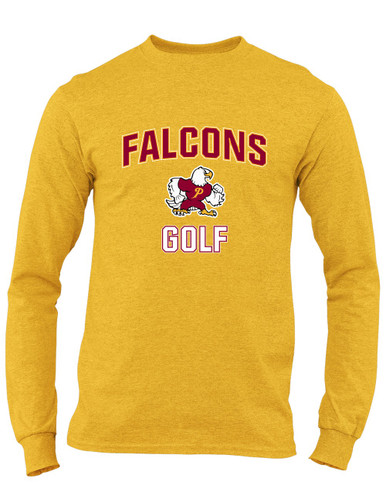 Prairie Falcons Golf Men's LS T-Shirt