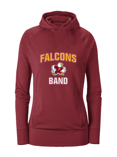 Prairie Falcons Band # 1 Women's Hoodie