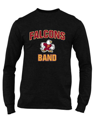 Prairie Falcons Band # 1 Men's LS T-Shirt