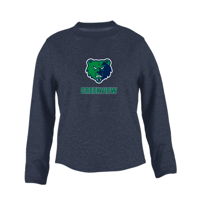 Creekview Grizzlies Mascot #2 Women's Sweatshirt