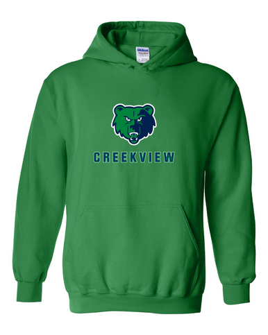 Creekview Grizzlies Mascot #2 Men's Hoodie