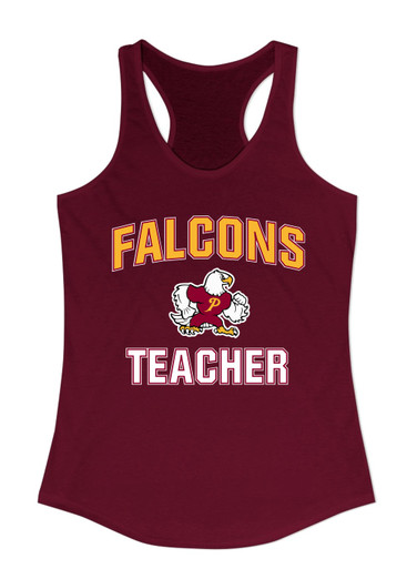 Prairie Falcons Teacher Women's Tank Top