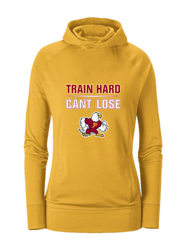 Prairie Falcons Train Hard, Can't Lose Women's Hoodie