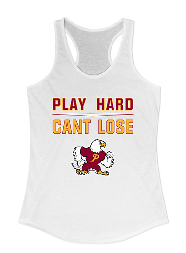 Prairie Falcons Play Hard, Can't Lose Women's Tank Top