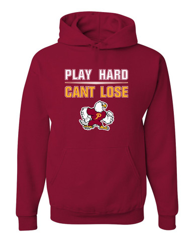 Prairie Falcons Play Hard, Can't Lose Men's Premium Hoodie