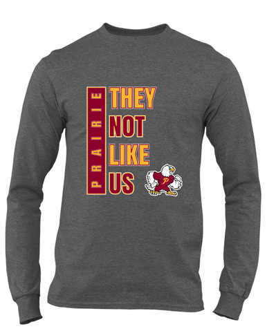Prairie Falcons They Not Like Us #1 Men's Premium LS T-Shirt