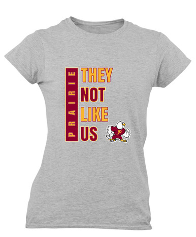 Prairie Falcons They Not Like Us #1 Women's Premium SS T-Shirt