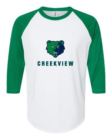 Creekview Grizzlies Mascot #2 Men's Baseball T-Shirt