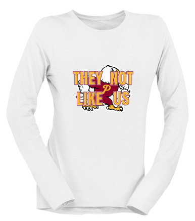 Prairie Falcons They Not Like Us #2 Women's LS T-Shirt