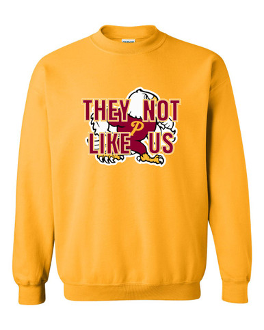 Prairie Falcons They Not Like Us #2 Men's Sweatshirt