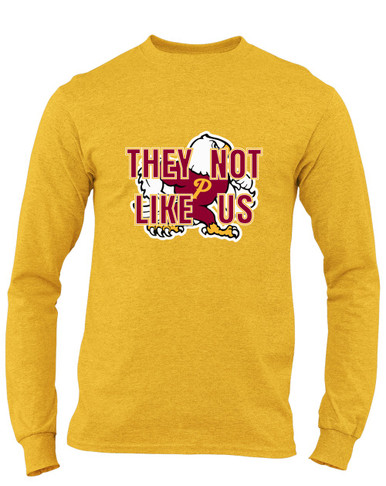 Prairie Falcons They Not Like Us #2 Men's LS T-Shirt