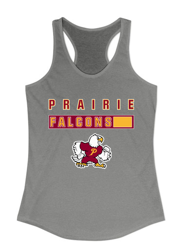 Prairie Falcons Mascot #7 Women's Tank Top