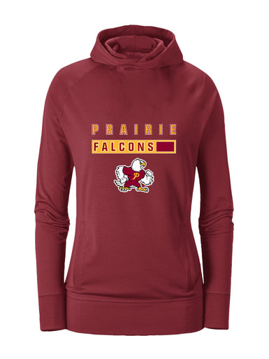 Prairie Falcons Mascot #7 Women's Hoodie