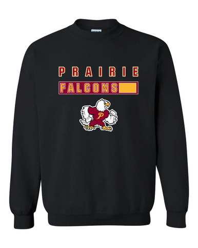 Prairie Falcons Mascot #7 Men's Sweatshirt