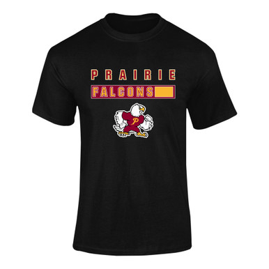 Prairie Falcons Mascot #7 Men's SS T-Shirt