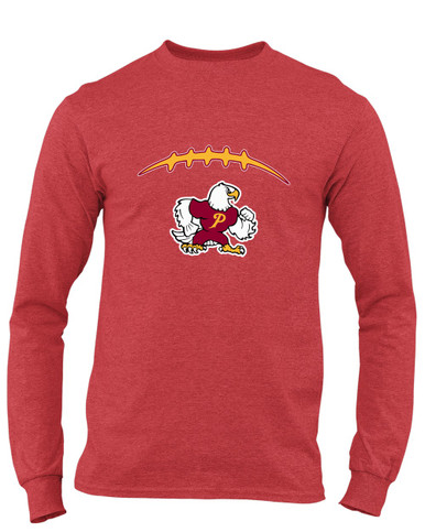 Prairie Falcons Football #2 Men's Premium LS T-Shirt