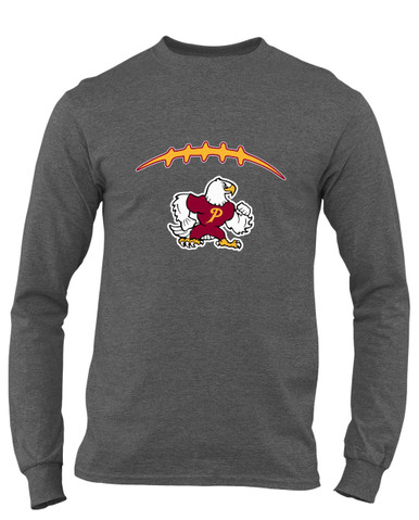 Prairie Falcons Football #2 Men's LS T-Shirt