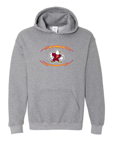 Prairie Falcons Football #3 Men's Hoodie