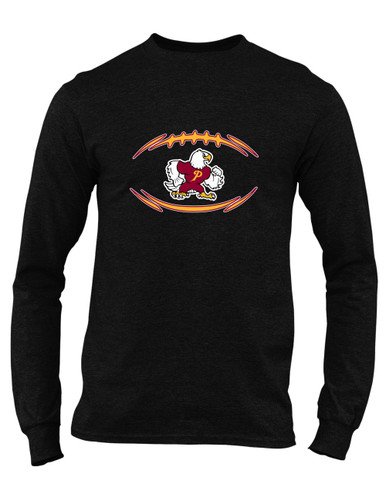 Prairie Falcons Football #3 Men's Premium LS T-Shirt