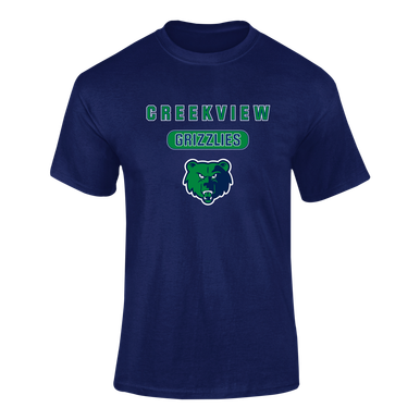 Creekview Grizzlies Mascot #3 Men's Premium SS T-Shirt