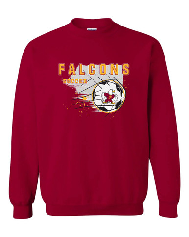 Prairie Falcons Soccer #2 Men's Sweatshirt