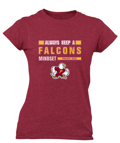 Prairie Falcons Mindset Women's SS T-Shirt