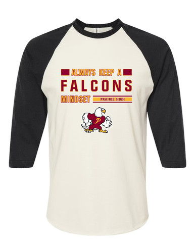 Prairie Falcons Mindset Women's Baseball T-Shirt