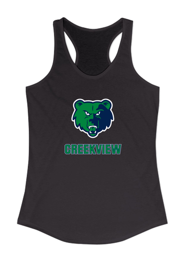 Creekview Grizzlies Mascot #3 Women's Tank Top