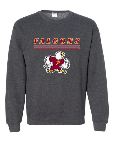 Prairie Falcons Mascot #8 Men's Sweatshirt