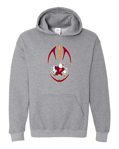 Prairie Falcons Football #4 Men's Hoodie