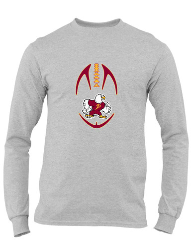 Prairie Falcons Football #4 Men's LS T-Shirt