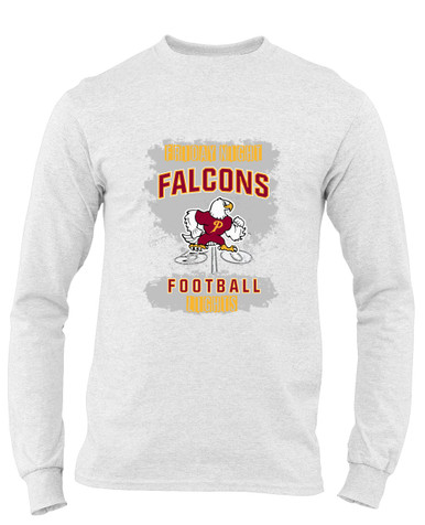 Prairie Falcons Football #6 Men's Premium LS T-Shirt