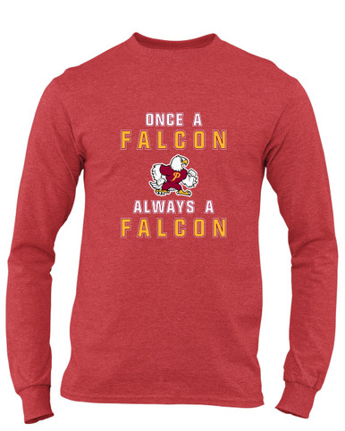 Prairie Falcons Once A Men's Premium LS T-Shirt