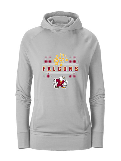Prairie Falcons Band # 3 Women's Hoodie