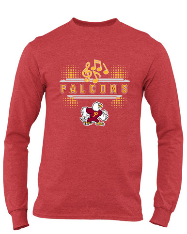 Prairie Falcons Band # 3 Men's Premium LS T-Shirt