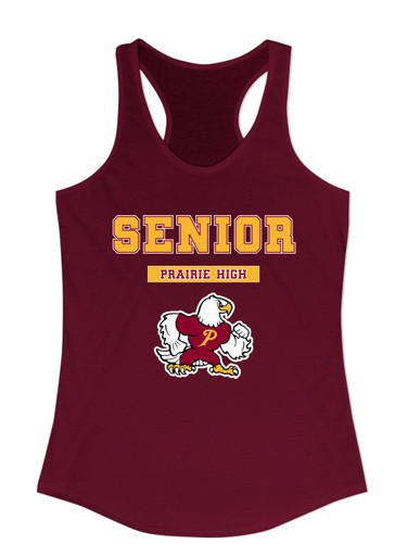 Prairie Falcons Senior #2 Women's Tank Top