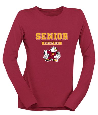 Prairie Falcons Senior #2 Women's Premium LS T-Shirt