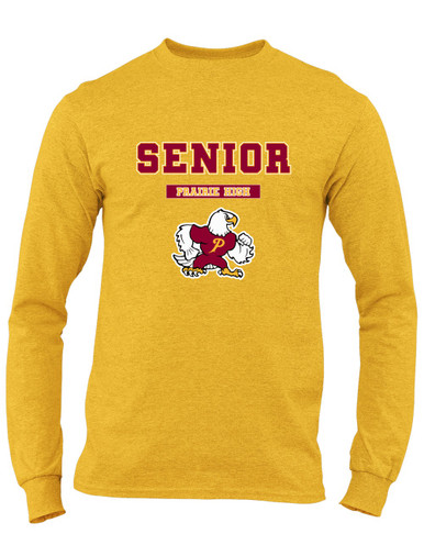 Prairie Falcons Senior #2 Men's LS T-Shirt