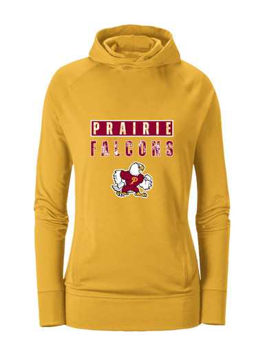 Prairie Falcons Mascot #9 Women's Hoodie