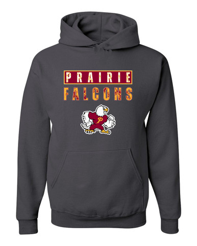 Prairie Falcons Mascot #9 Men's Premium Hoodie