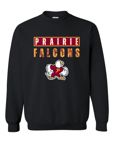 Prairie Falcons Mascot #9 Men's Sweatshirt