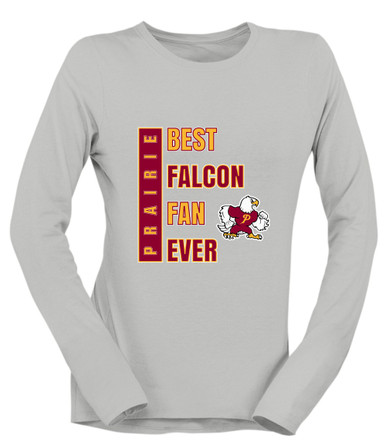 Prairie Falcons Best Falcon Fan Women's Premium LS T-Shirt