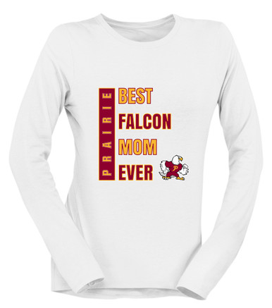 Prairie Falcons Best Falcon Mom Women's Premium LS T-Shirt