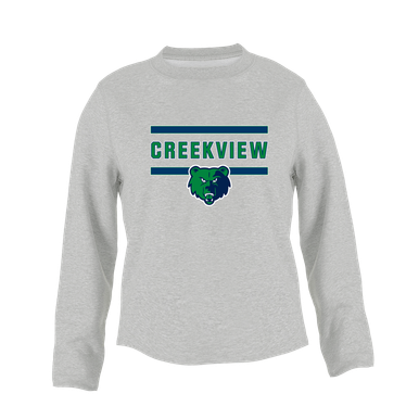 Creekview Grizzlies Mascot #4 Women's Sweatshirt