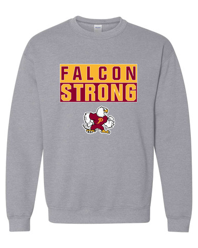Prairie Falcons Strong #1 Men's Sweatshirt