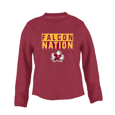 Prairie Falcons Nation #1 Women's Sweatshirt