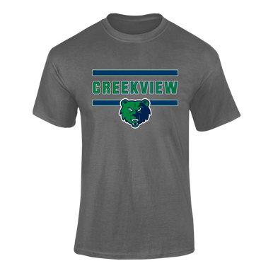 Creekview Grizzlies Mascot #4 Men's Premium SS T-Shirt