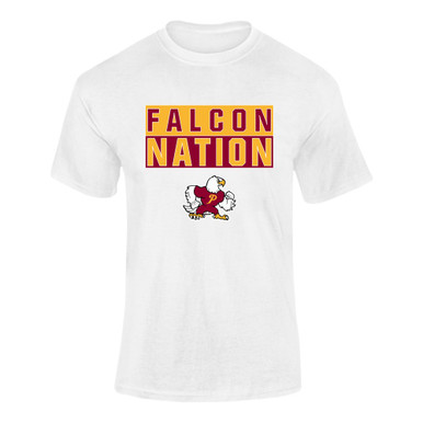 Prairie Falcons Nation #1 Men's SS T-Shirt